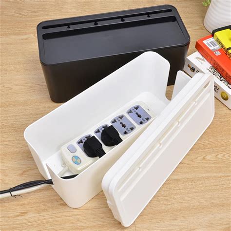 box organizer electrical wirea|desktop cable organizer box.